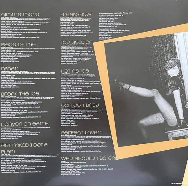 Britney Spears – Blackout (Orange Vinyl)